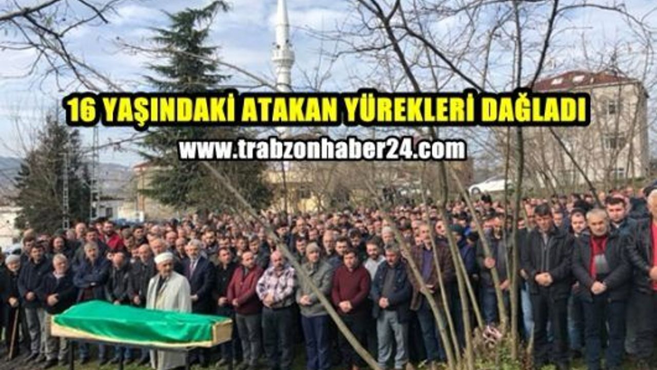 16 Yaşında Trafik Kazasında Ölen Atakan Bayraktar Yürekleri Dağladı 