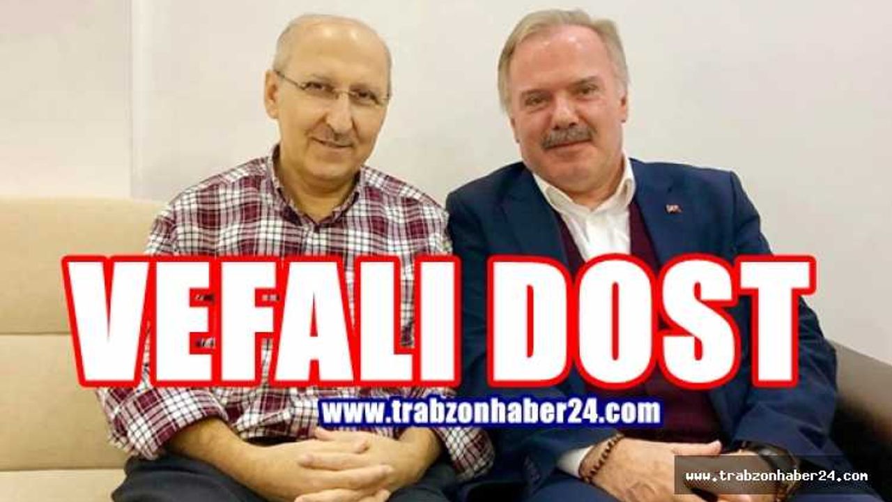 Başkan Üstün'den İbrahim Sedef'e Ziyaret