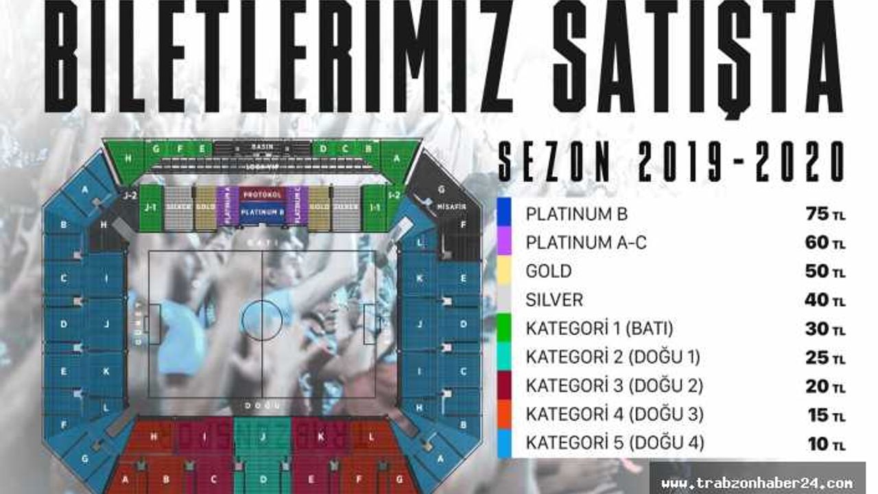 Trabzonspor Altay Maç Biletleri Satışa Sunuldu