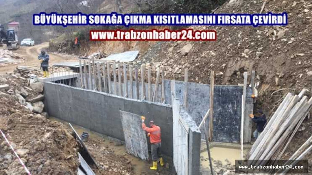Büyükşehir Sokağa Çıkma Kısıtlamasını Fırsata Çevirdi