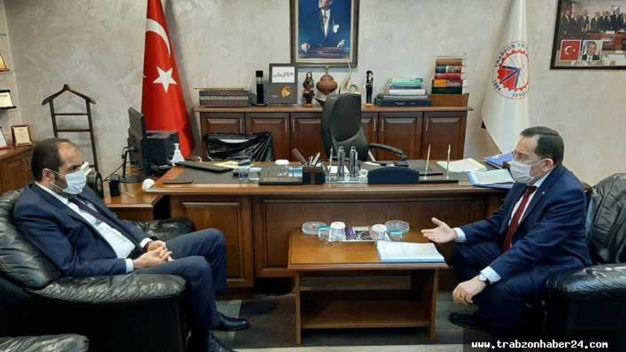 İş dünyasının sorunları Milletvekili Muhammet Balta’ya anlatıldı