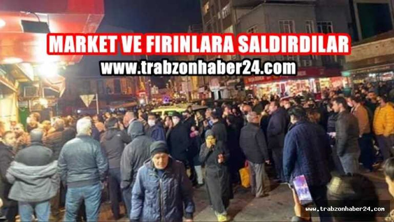 Sokağa Çıkma Yasağı Öncesi Vatandaşlar Market ve Fırınlara Saldırdı