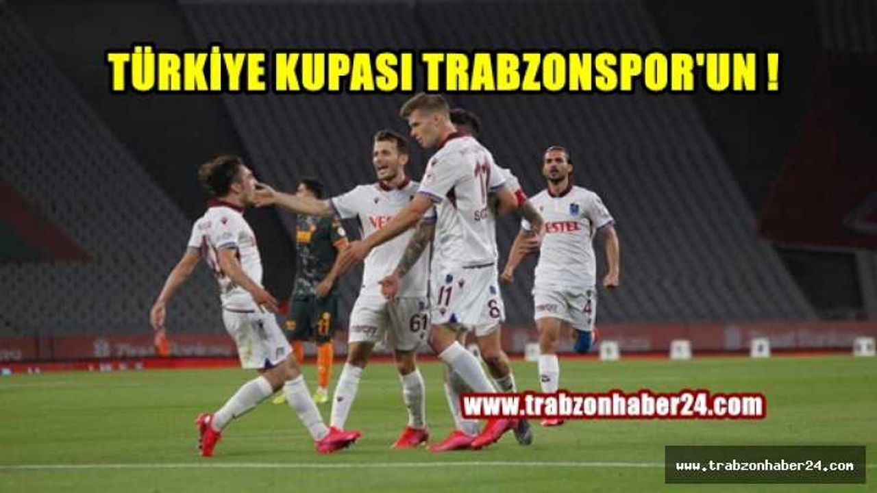 Zıraat Türkiye Kupası Trabzonspor'un