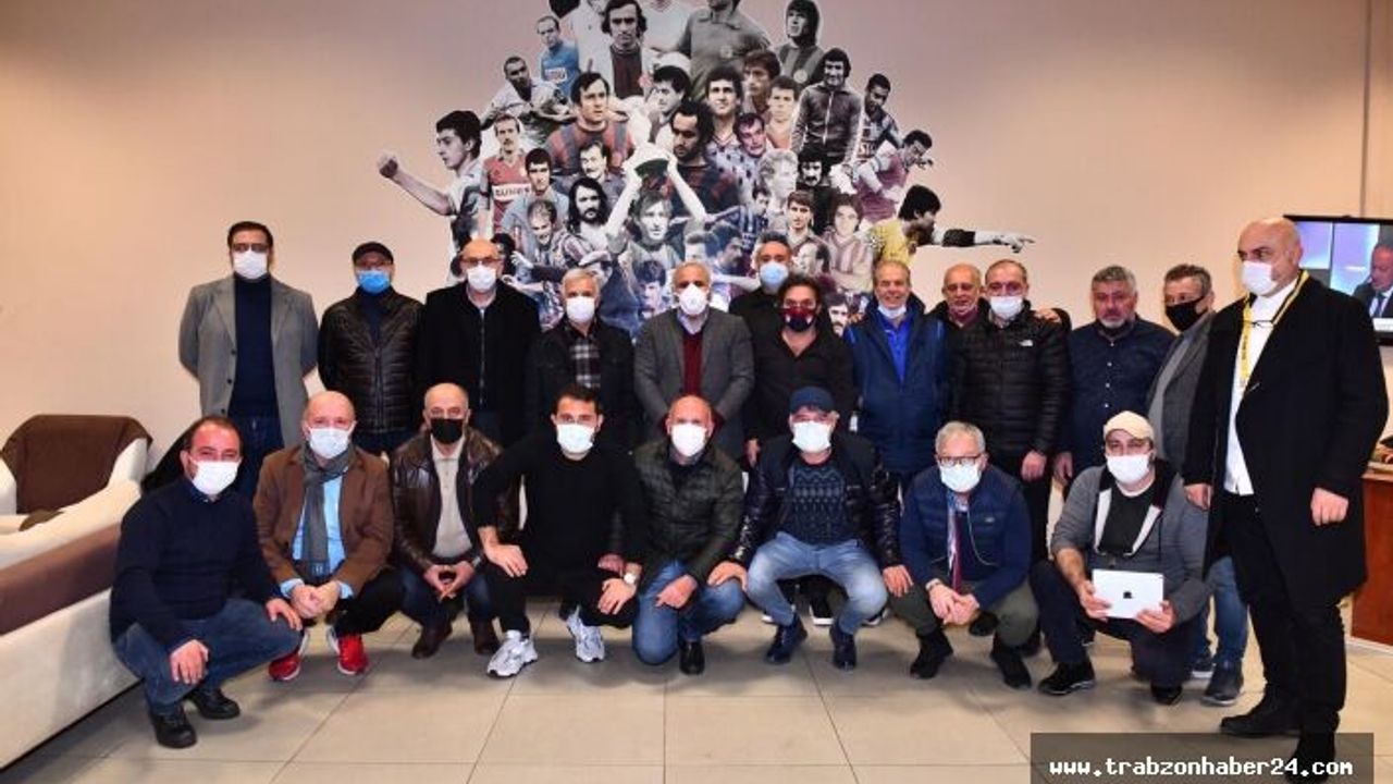 Başkan Zorluoğlu Trabzonspor’un Efsaneleri İle Buluştu