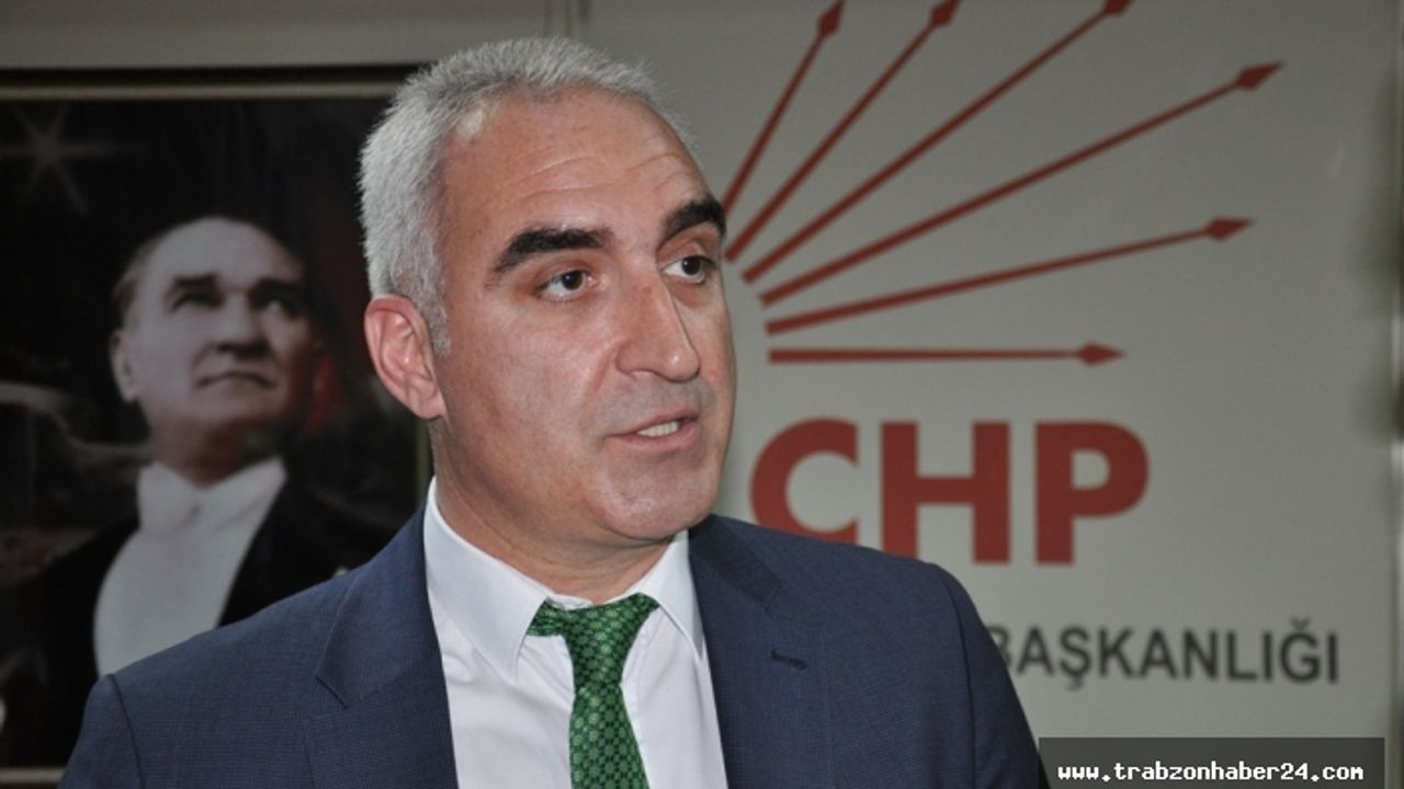 CHP Trabzon İl Başkanı Hacısalihoğlu’ndan Haydar Revi’ye Cevap