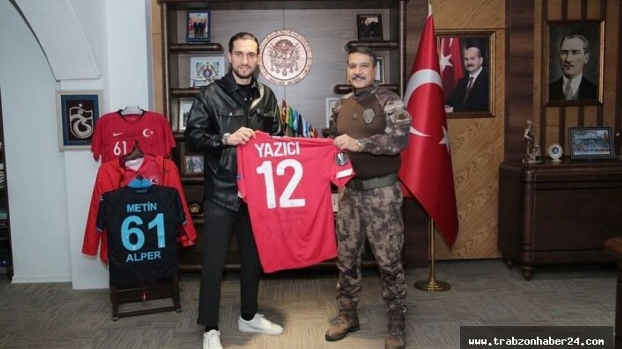 Yusuf Yazıcı’dan Emniyet Müdürü Alpler’e Ziyaret