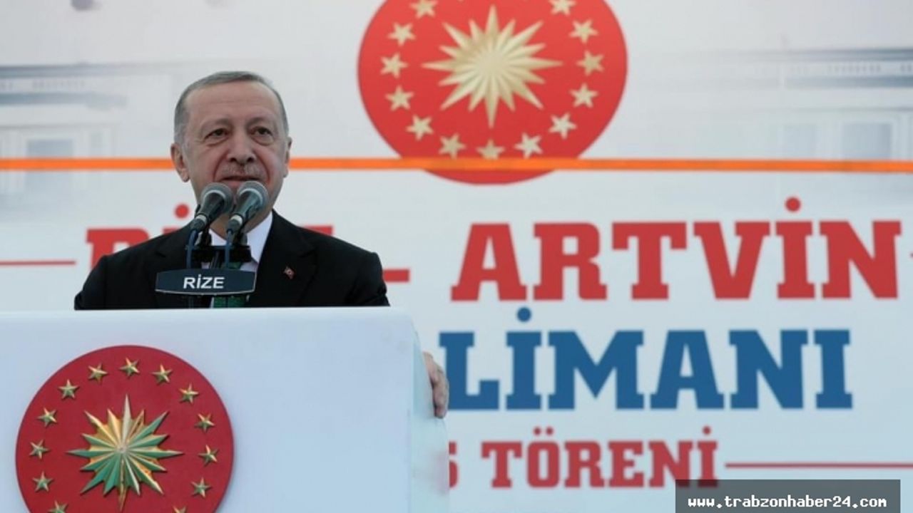 Cumhurbaşkanı Erdoğan ve Aliyev Rize-Artvin Havaalanını Hizmete Açtı