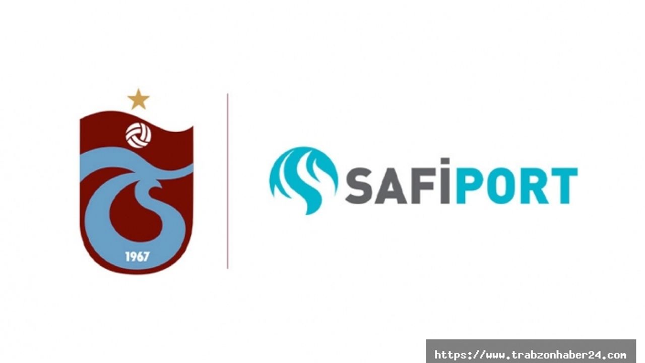 Trabzonspor Safiport İle Sponsorluk Anlaşması Yaptı