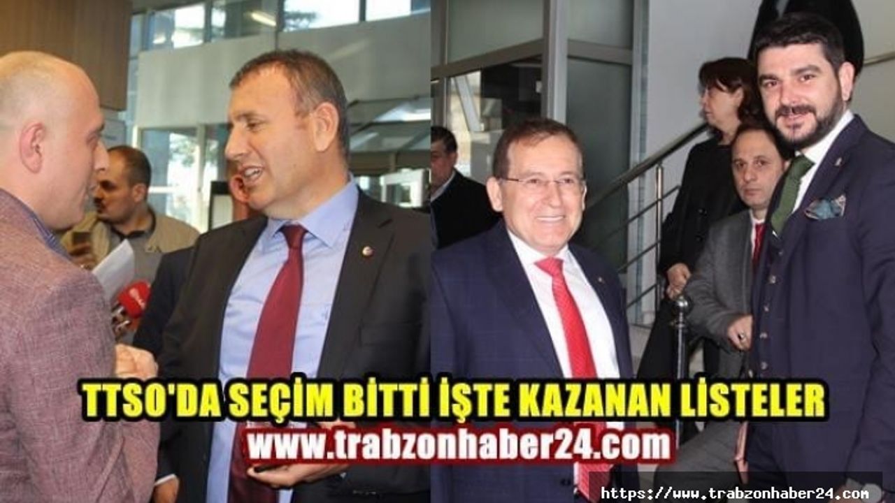 TTSO'da seçim sonuçları belli oldu