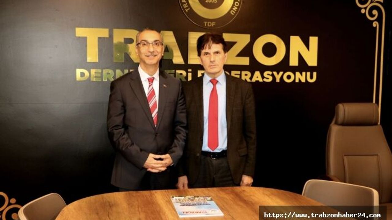 Büyükşehir Başkan Danışmanından TDF Trabzon Temsilciliğine Ziyaret