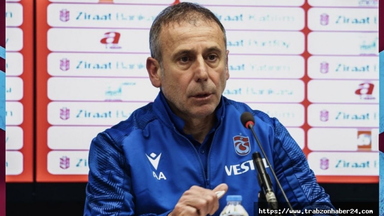 Teknik Direktör Abdullah Avcı'nın maç sonu açıklaması