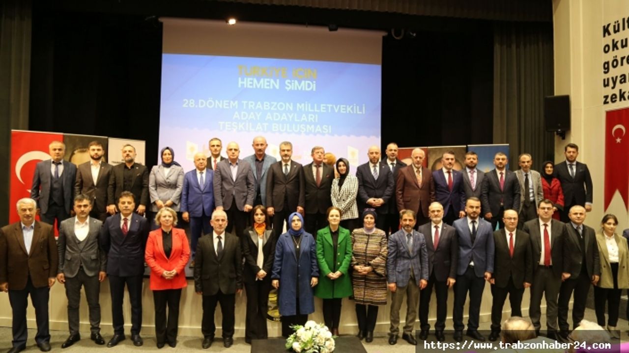 Ak Parti Trabzon’da Aday Adaylarını Tanıttı
