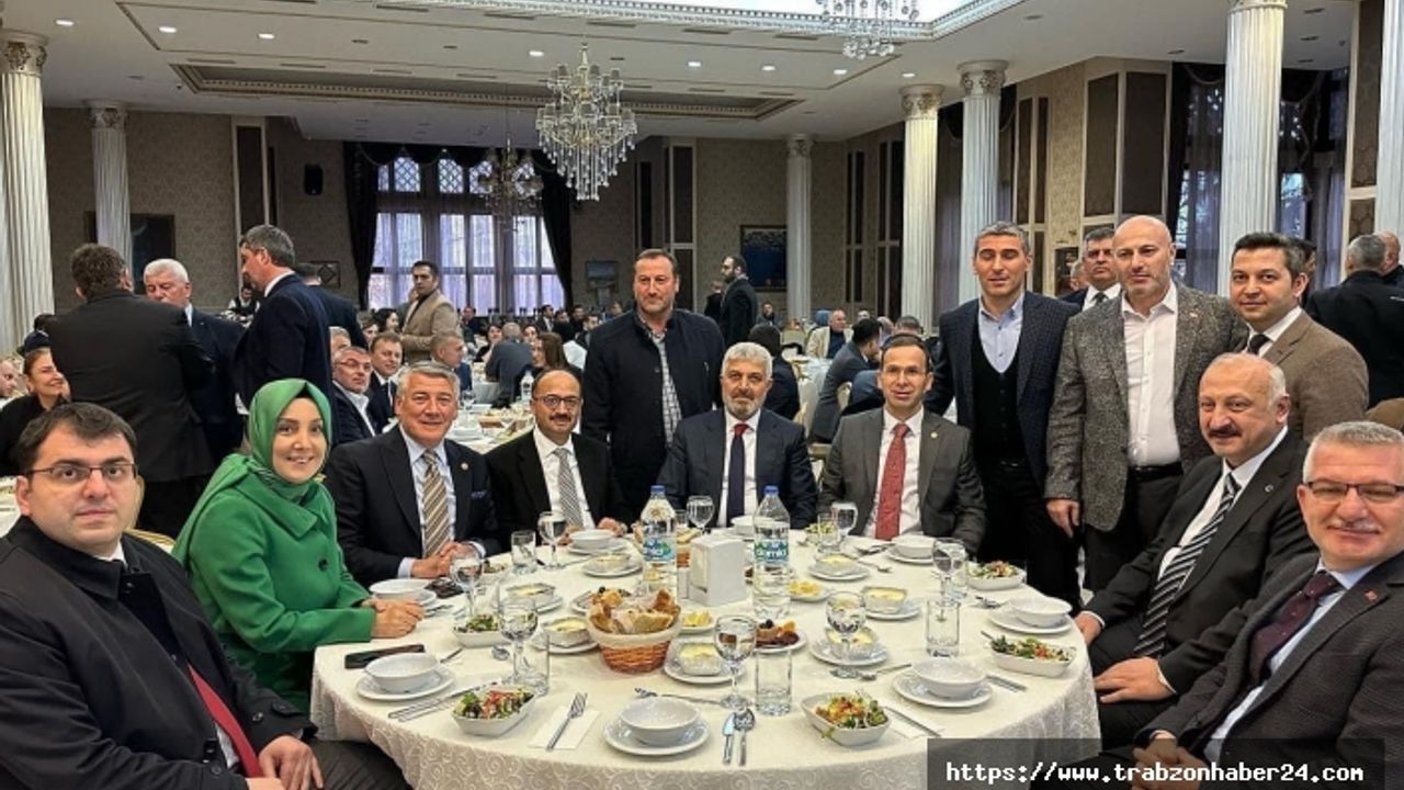 Ankara’da, BADER’in düzenlediği iftar yemeğinde Trabzonlular bir araya geldi .