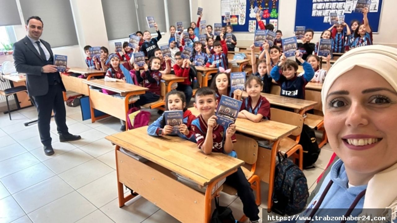 Trabzon'da minik öğrenciler kitap çıkardı!