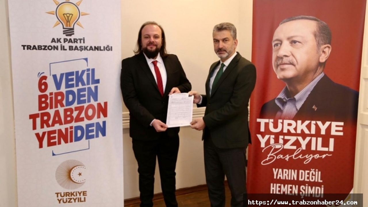 Yusuf Cevahir Ak Parti’den Milletvekili Aday Adaylığı başvurusu yaptı