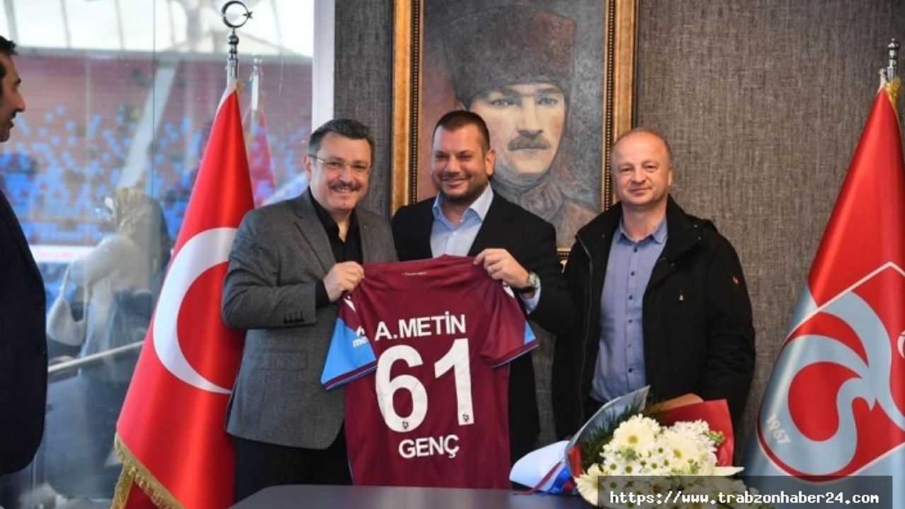 Başkan Genç’ten Trabzonspor Yeni Yönetim Kuruluna Ziyaret