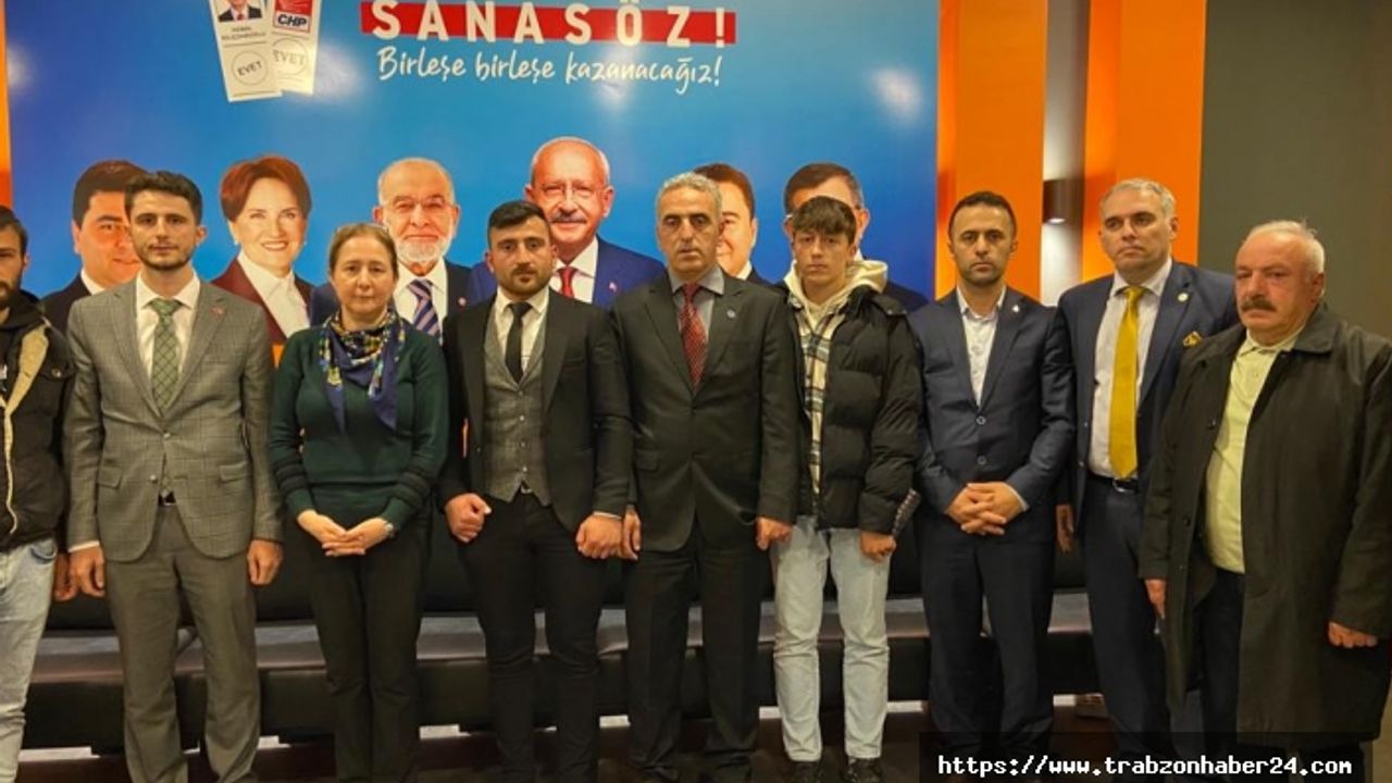 Trabzon’da Memleket Partisi’nden ilk istifalar geldi