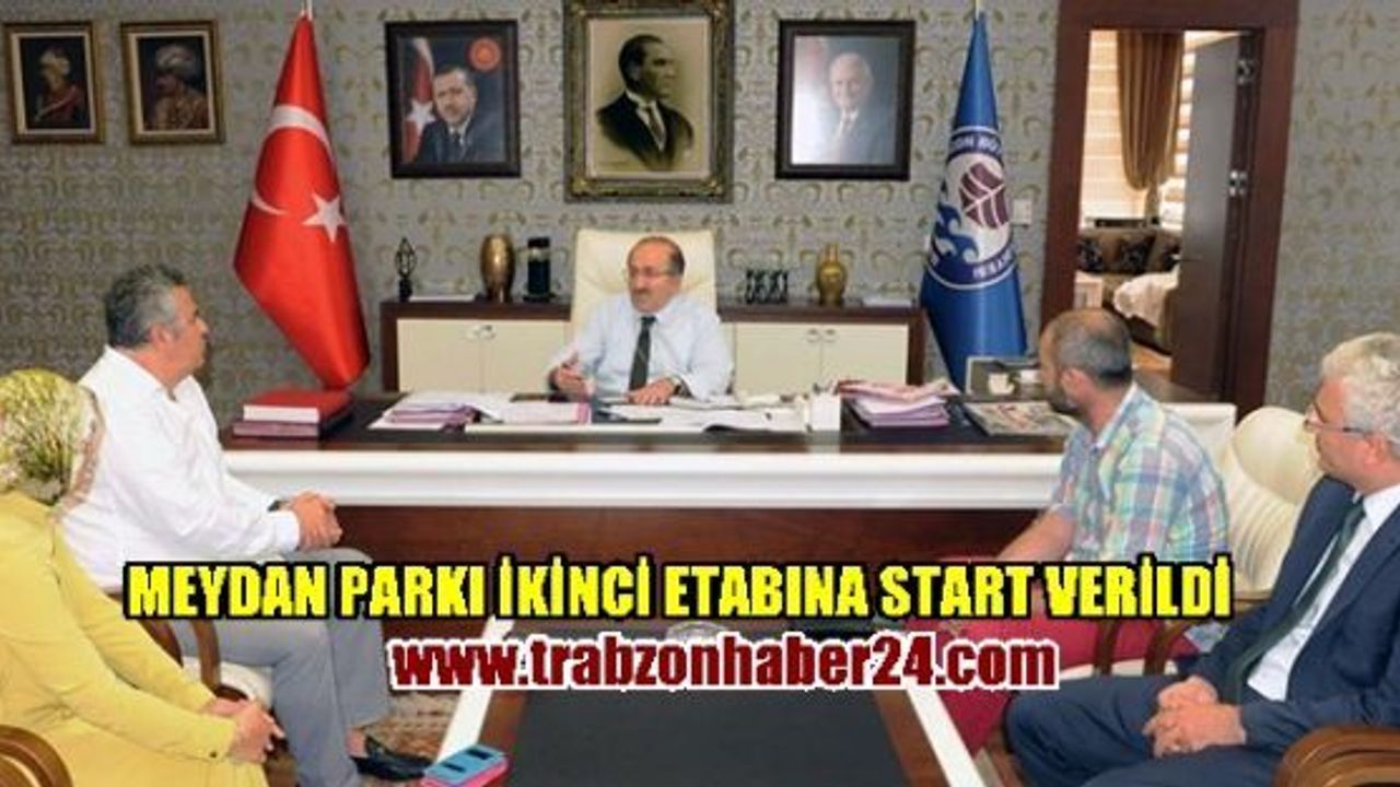 Meydan Parkı ikinci etapta, yeni yüklenici firmaya yer teslimi yapıldı