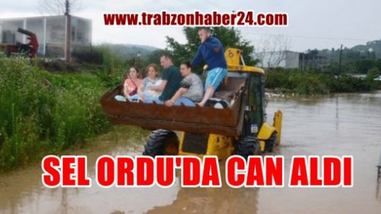 Ordu'da sel 2 Can Aldı - Aşırı Yağış Uyarısı Devam Ediyor 