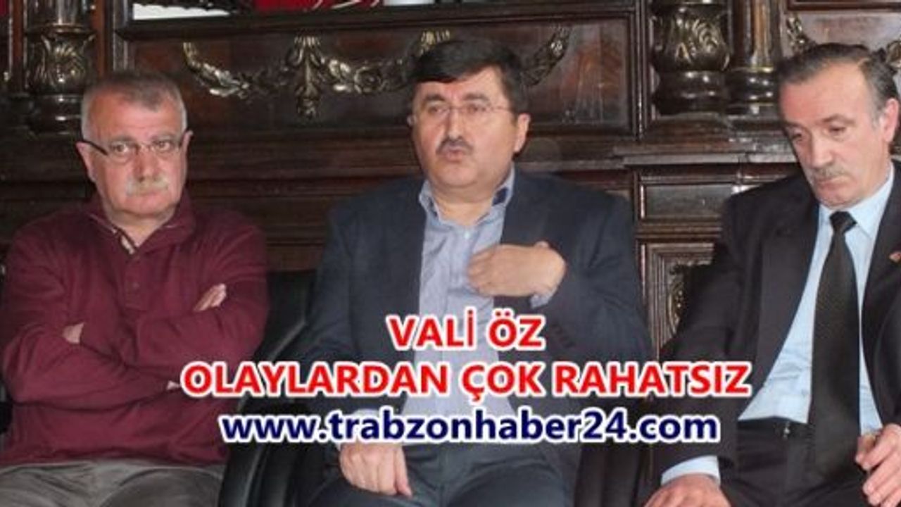 TRABZON VALİSİ ÖZ FATURA BANA KESİLDİ KİMSE BASIN AÇIKLAMASI YAPMADI 