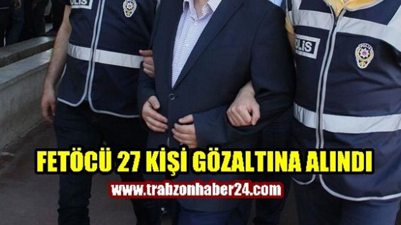 Trabzon ve Beş İlde FETÖ Terör Örgütüne Darbe 