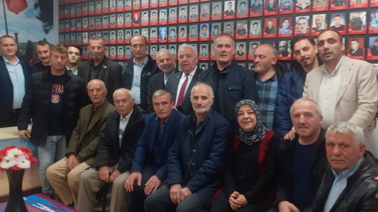 Trabzon Şehit Aileleri Derneği Başkanı Şeref İşler Güven Tazeledi