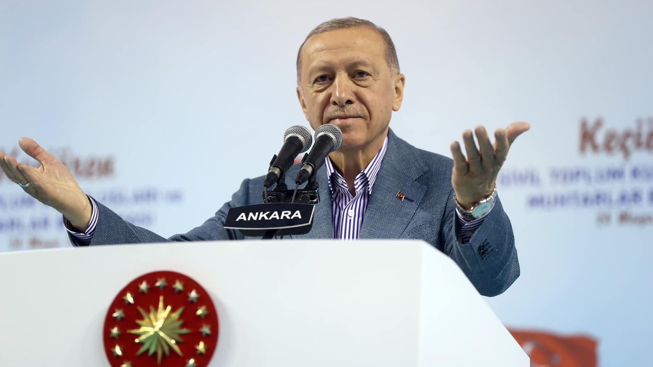 Erdoğan“İnsanımızın karşısına hep eser ve hizmetlerimizle çıktık”
