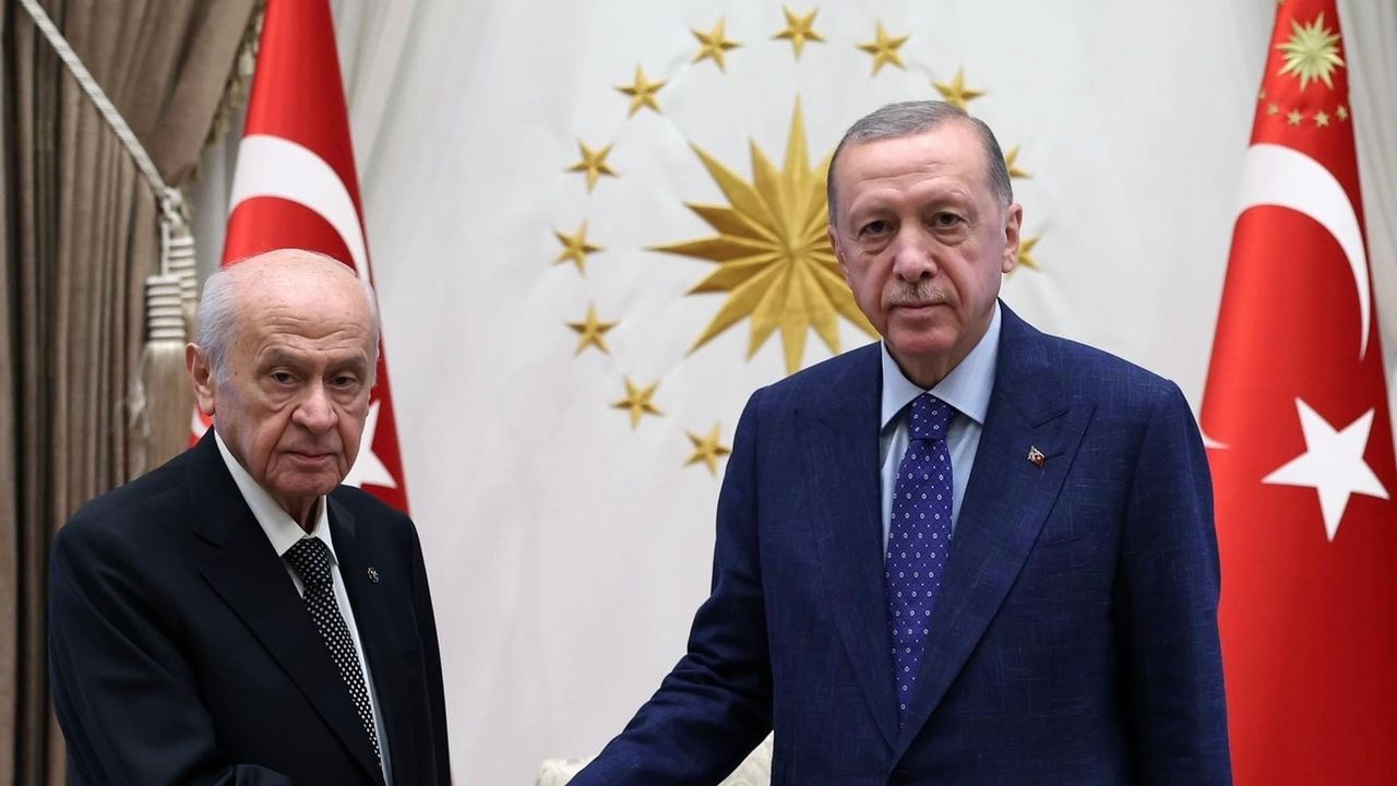 Cumhurbaşkanı Erdoğan Bahçeli görüşmesi başladı