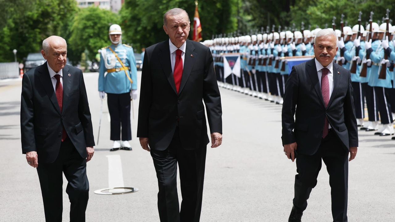 Cumhurbaşkanı Erdoğan TBMM’de Yemin Törenine Katıldı