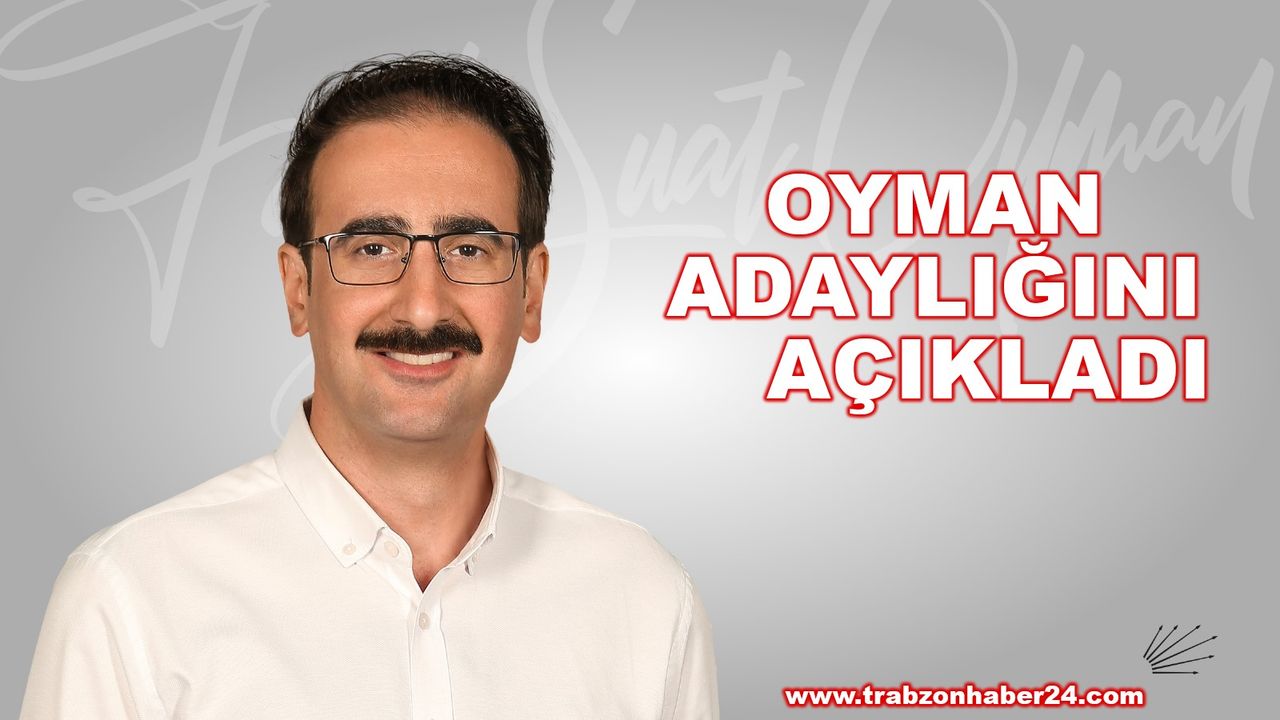 CHP Ortahisar İlçe Başkanı Fatih Suat Oyman Adayım