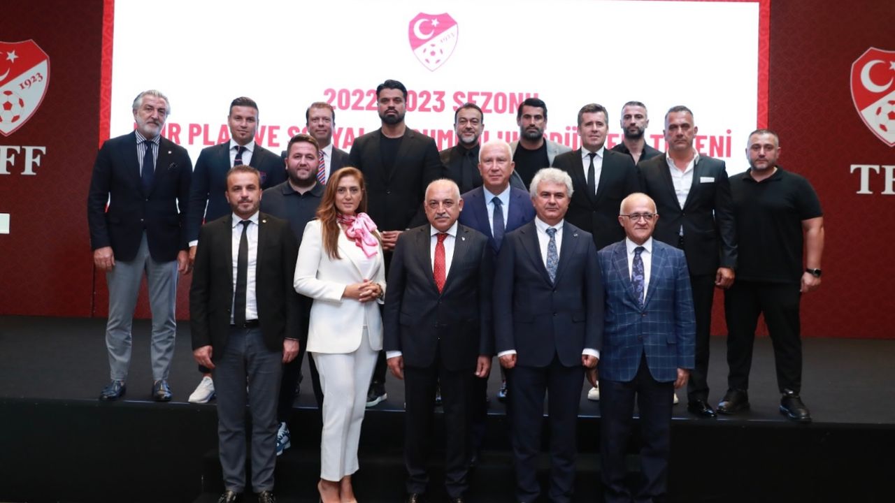 2022-2023 Sezonu TFF Fair Play/Adil Oyun Ödül Töreni Yapıldı