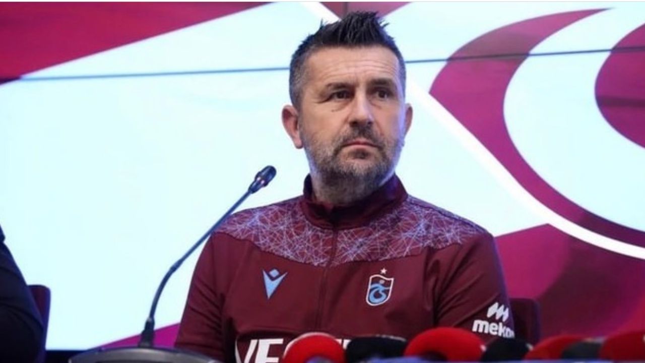 Trabzonspor Teknik Direktörü Nenad Bjelica Başının Karşıdına Çıkıyor