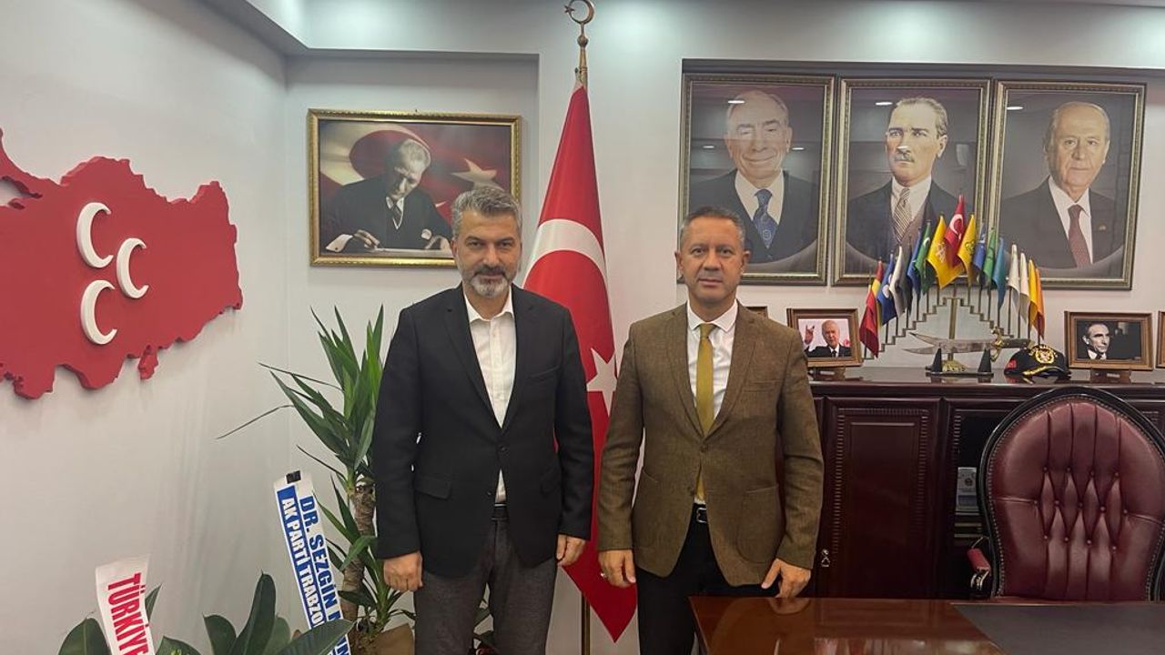 Başkan Mumcu’dan Cumhur İttifakı Ortağı MHP İl Başkanı Ayar’a ziyaret