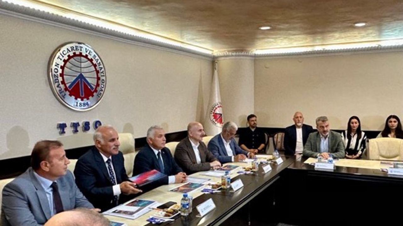 TTSO’daki toplantıda Trabzon’un projeleri değerlendirildi