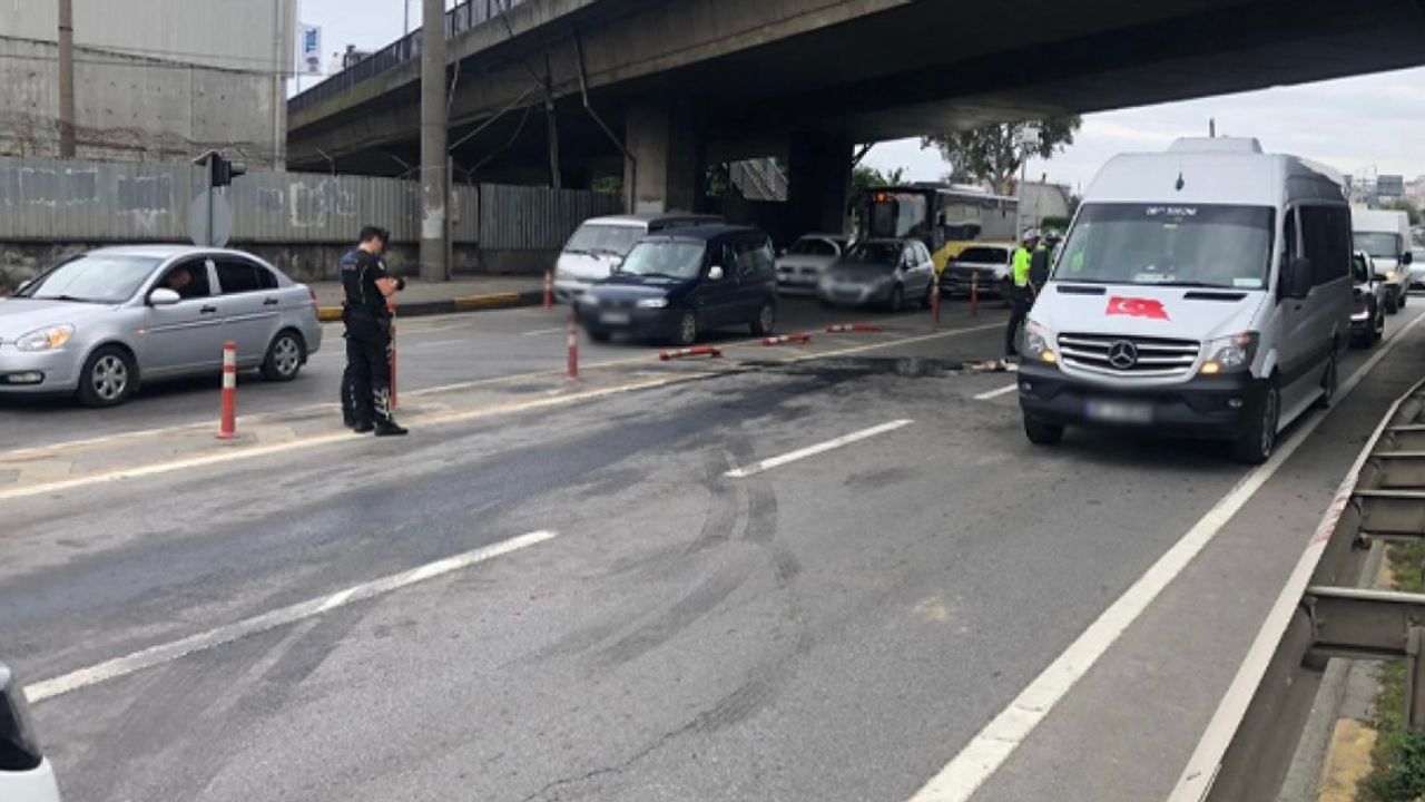 Trabzon'da 5 aracın karıştığı kazada 4 kişi yaralandı