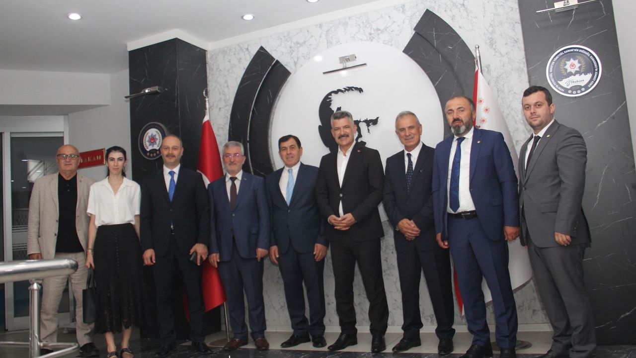Trabzon Ticaret Borsası’ndan Vali Yıldırım’a ziyaret