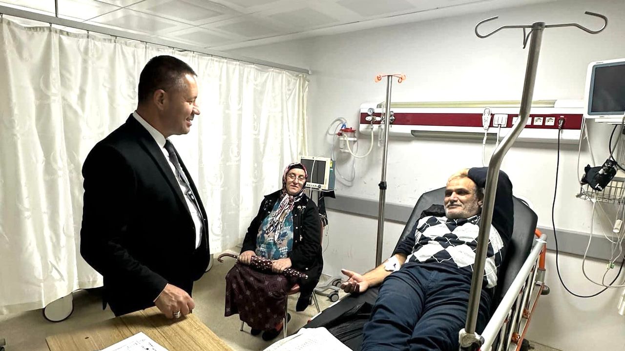 MHP İl Başkanı Ayar Fatih Devlet Hastanesi Acilini Ziyaret Etti
