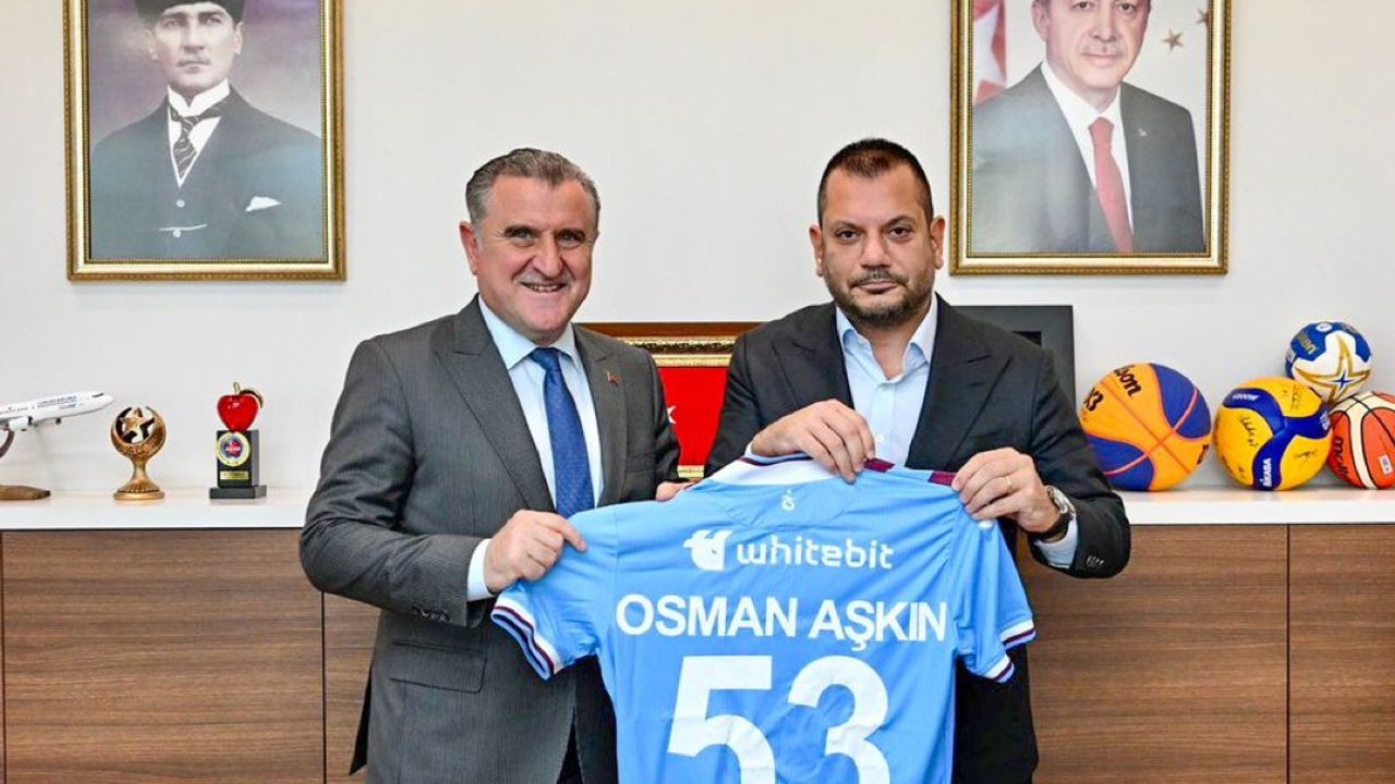 Trabzonspor’dan Gençlik ve Spor Bakanı Aşkın Bak’a Ziyaret