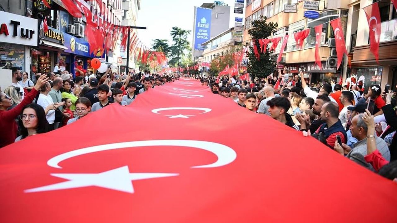 Trabzon'da Cumhuriyet Bayramı coşku ile kutlandı