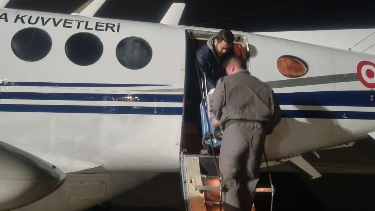 Kara Kuvvetleri Uçağı İle Malatya’dan Trabzon’a Organ Nakli