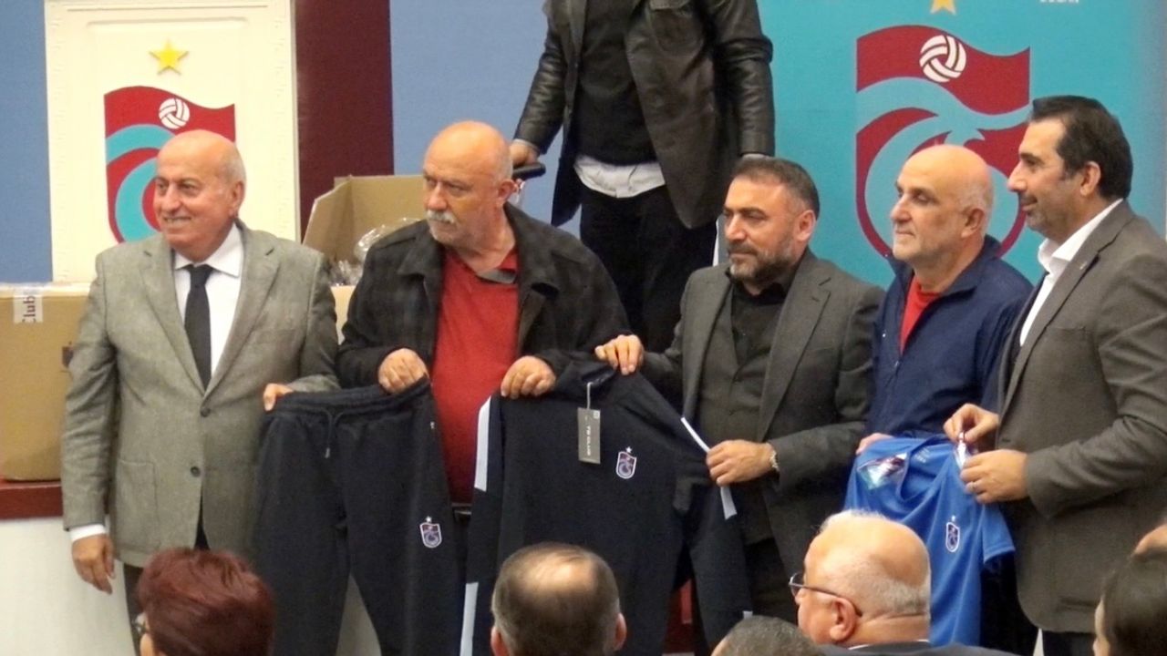 Trabzonspor’dan 64 amatör kulübe malzeme desteği!