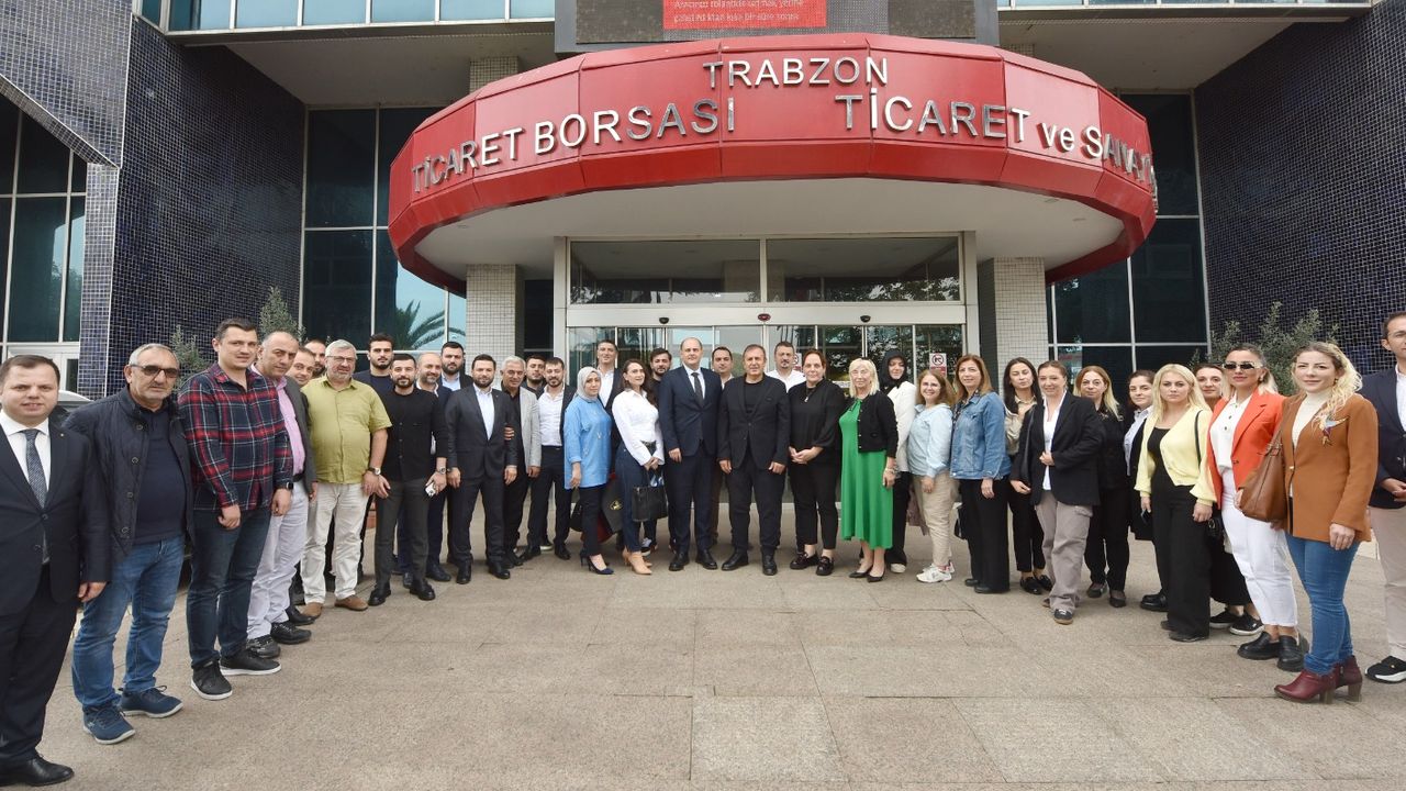 TOBB Trabzon İl Kadın Girişimciler Kurulu Başkanı Ahsen Aydın Ziyaretlerine Devam Ediyor
