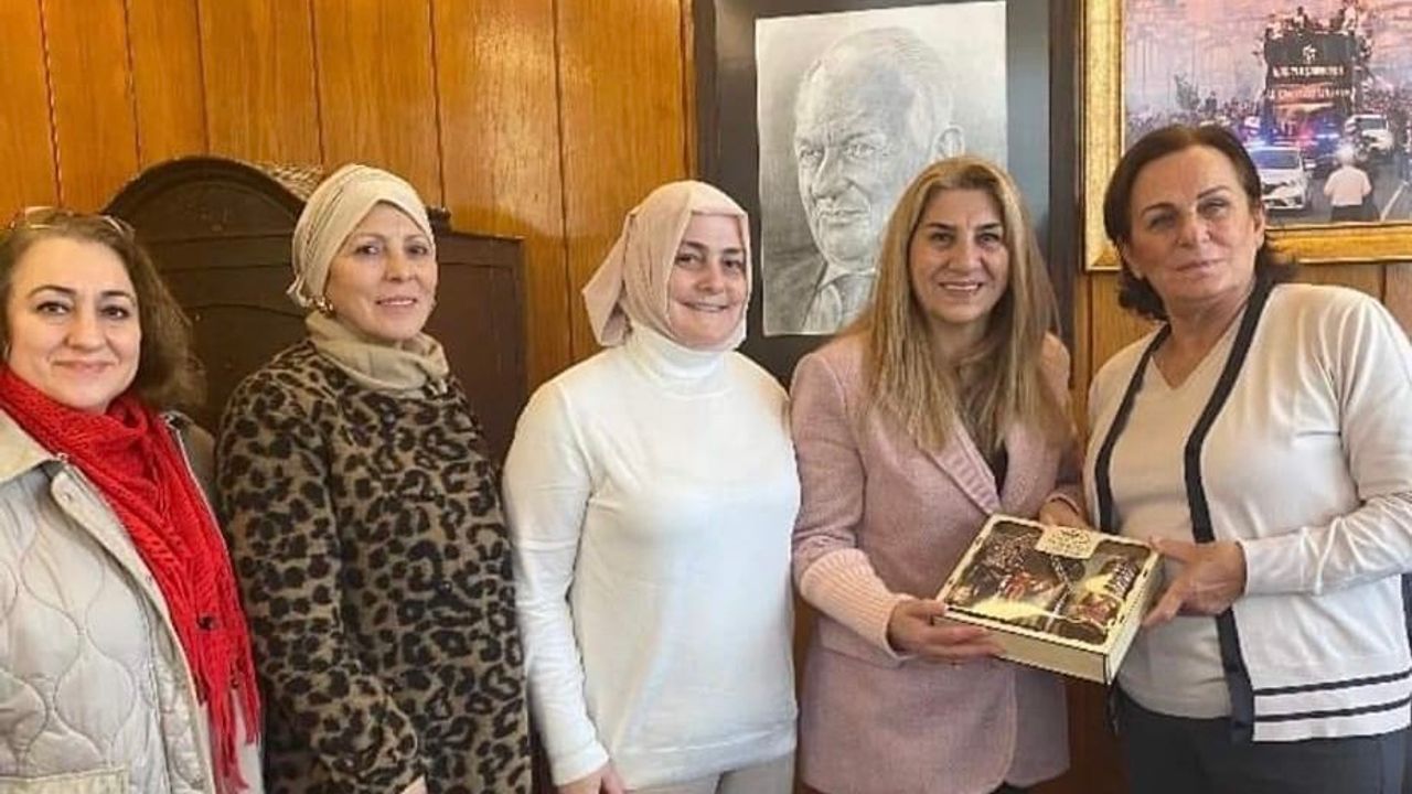 MHP’den “Kadınla Başlar Derneği” Başkanı Hülya Ulusoy’a Ziyaret