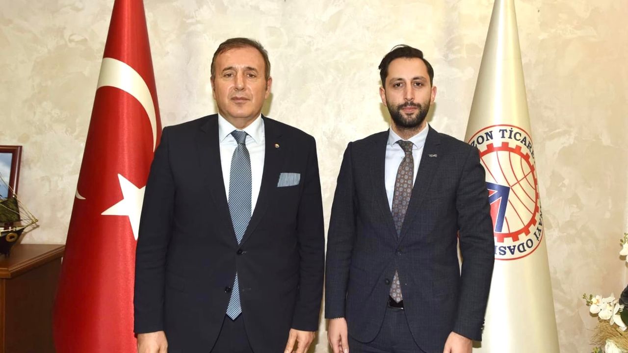 TULAŞ Genel Müdürü Samet Ali Yıldız TTSO Başkanı Erkut Çelebi’yi Ziyaret Etti