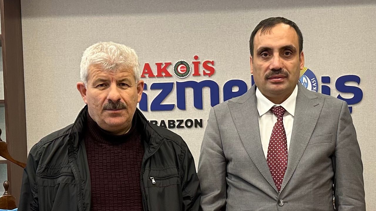 Hak-İş & Hizmet-İş Trabzon Şube başkan yardımcısı Mahmut KELEŞ’in Baba Acısı