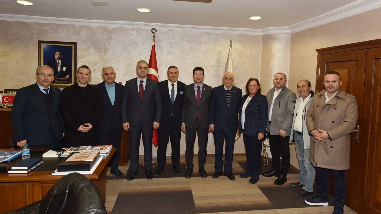 CHP Ortahisar Belediye Başkan adayı Kaya'dan TTSO'ya ziyaret