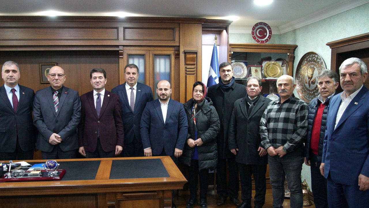 CHP Ortahisar Belediye Başkan adayı Kaya'dan TESOB’a ziyaret