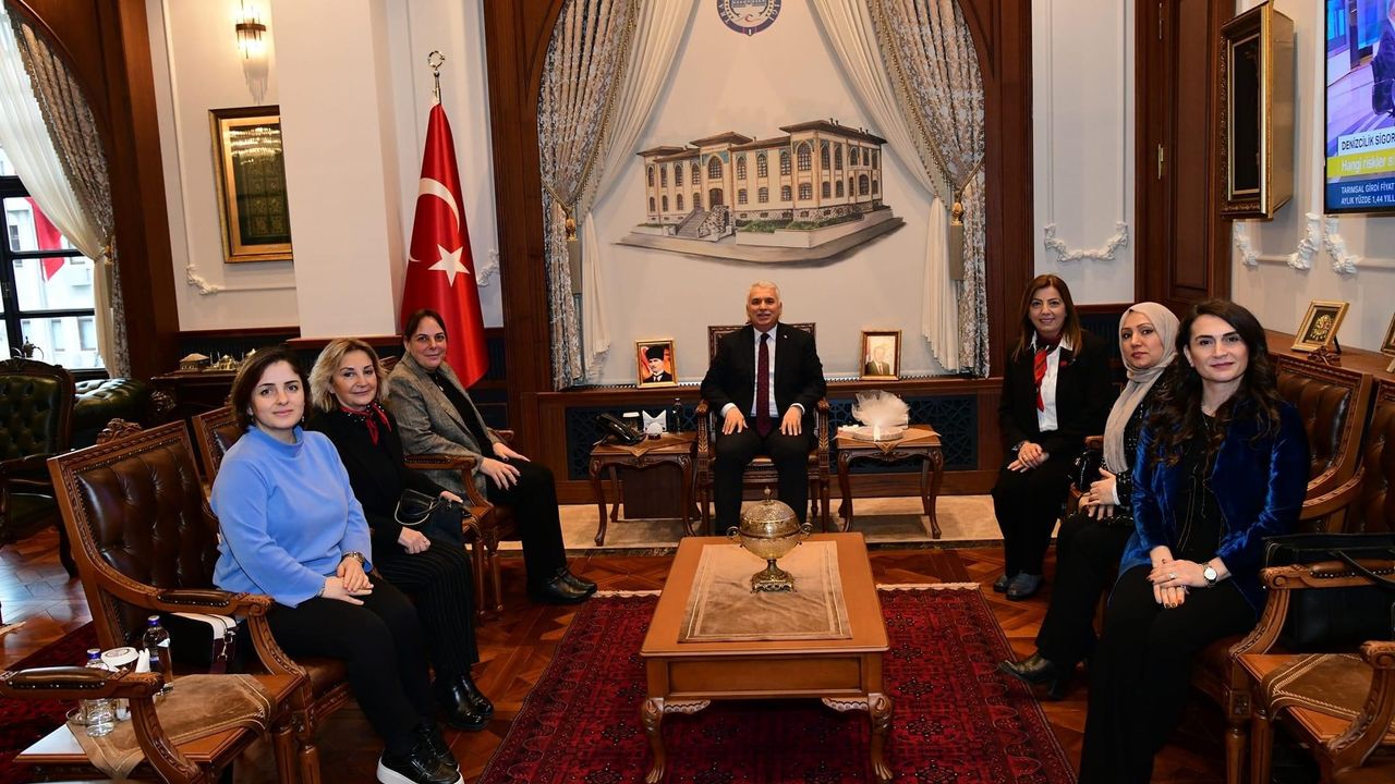 Başkan Ahsen Aydın’dan Vali Aziz Yıldırım’a Ziyaret