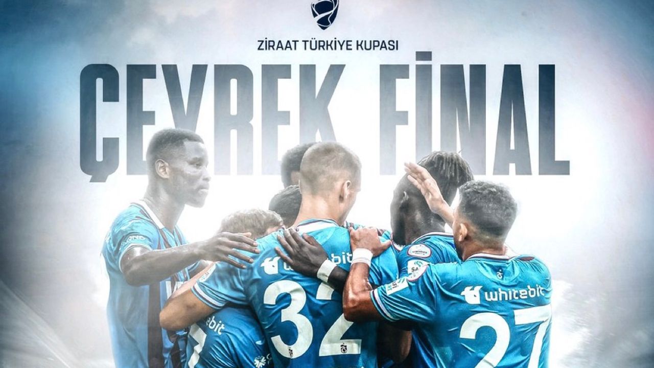Ziraat Türkiye Kupası’nda Trabzonspor'un rakibi RAMS Başakşehir oldu