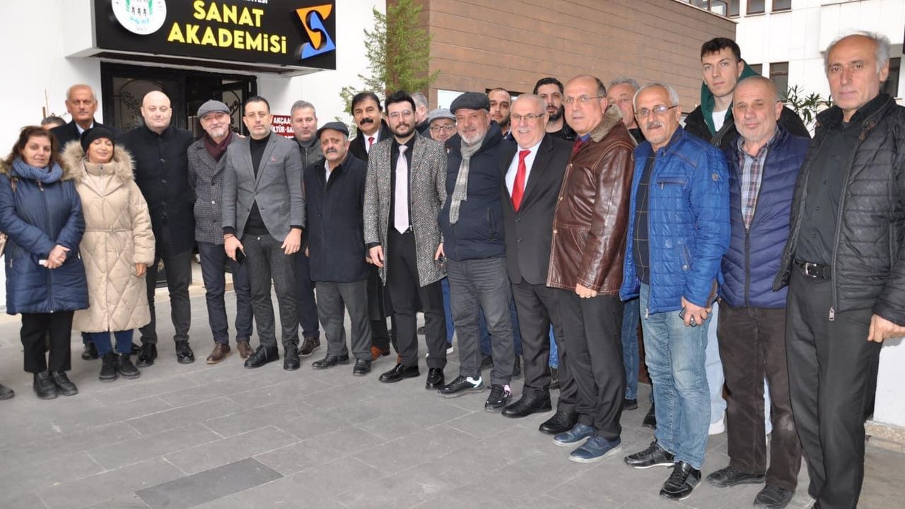 CHP Akçaabat Belediye Başkan Adayı Kalyoncu’dan Sebat Gençlikspor‘a Ziyaret